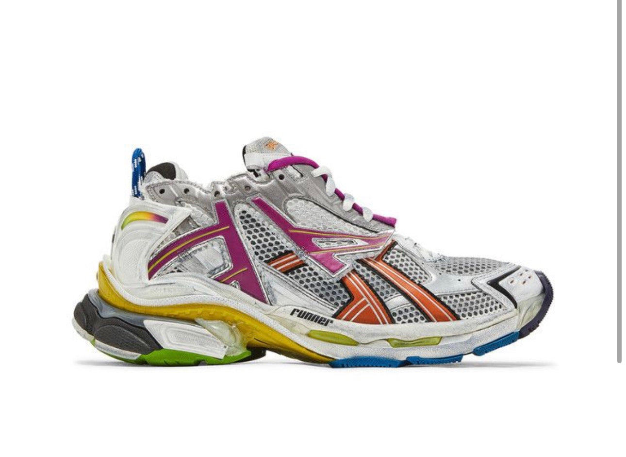 Balenciaga Runner Grey Multicolor (Used)