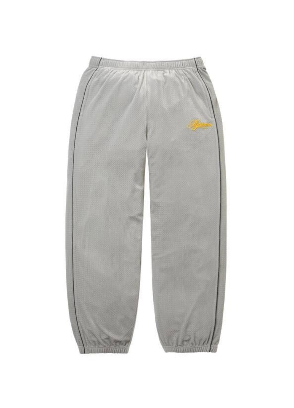 Supreme Velour Mesh Track Pant Silver