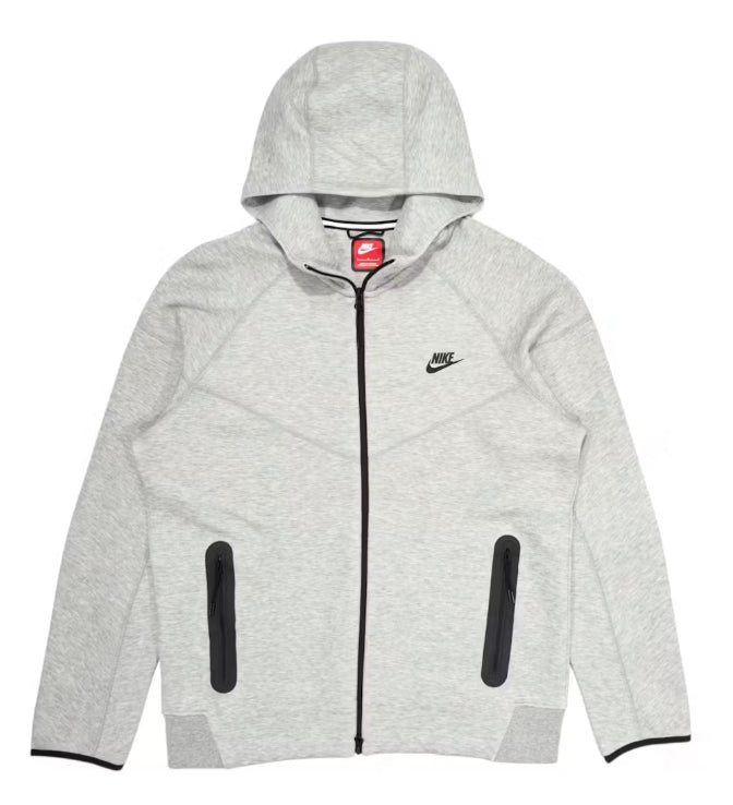 Nike Sportswear Tech Fleece Full Zip Hoodie Grey