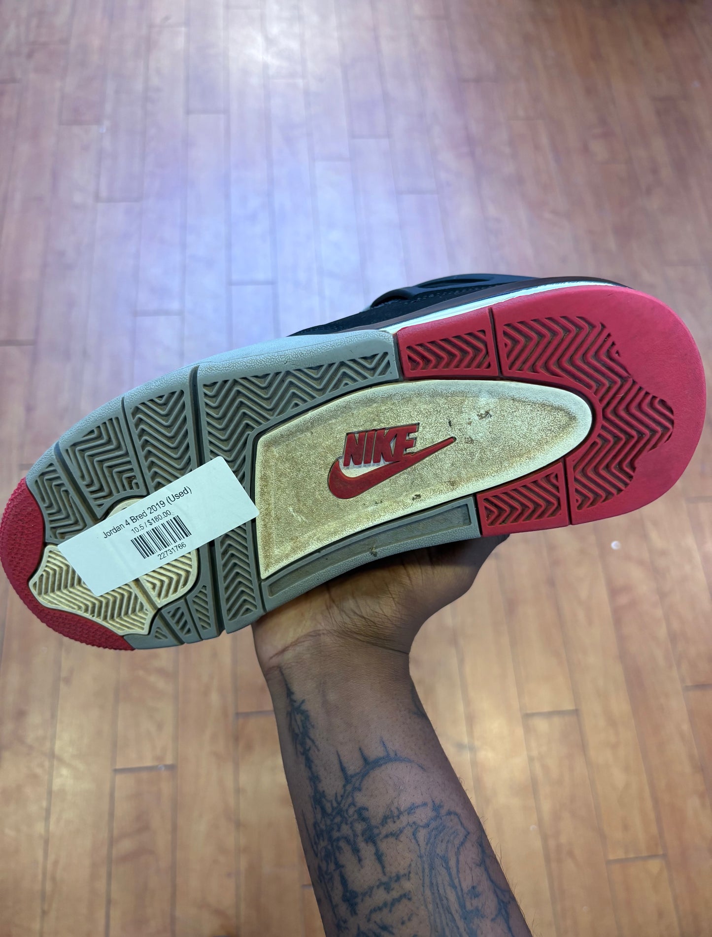 Jordan 4 Bred 2019 (Used)