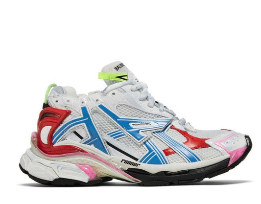 Balenciaga Runner White Red Blue Pink (Used)
