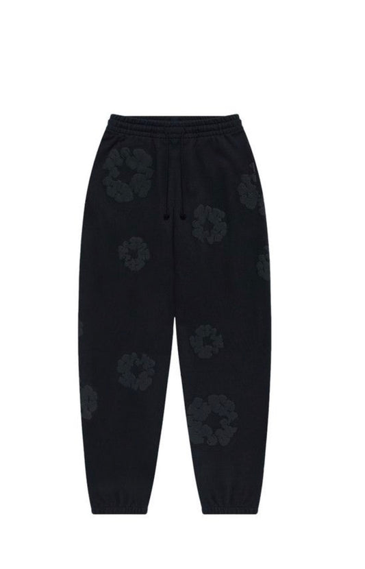 Denim Tears Black Monochrome Sweatpants (Used)