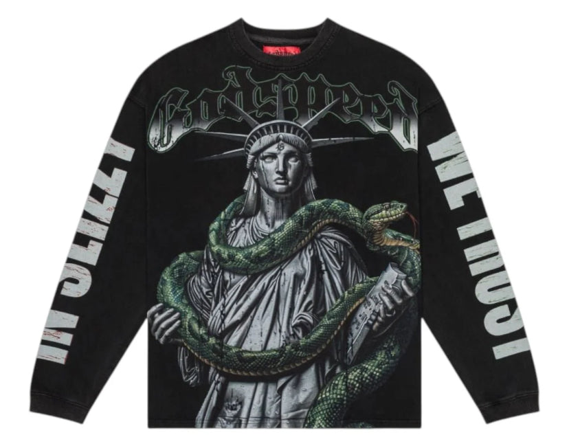 Godspeed Top 5 Slizzy Long Sleeve Black