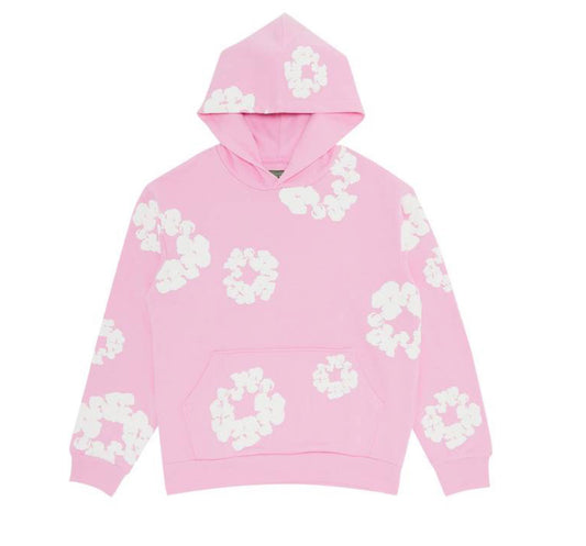 Denim Tears Pink Hoodie