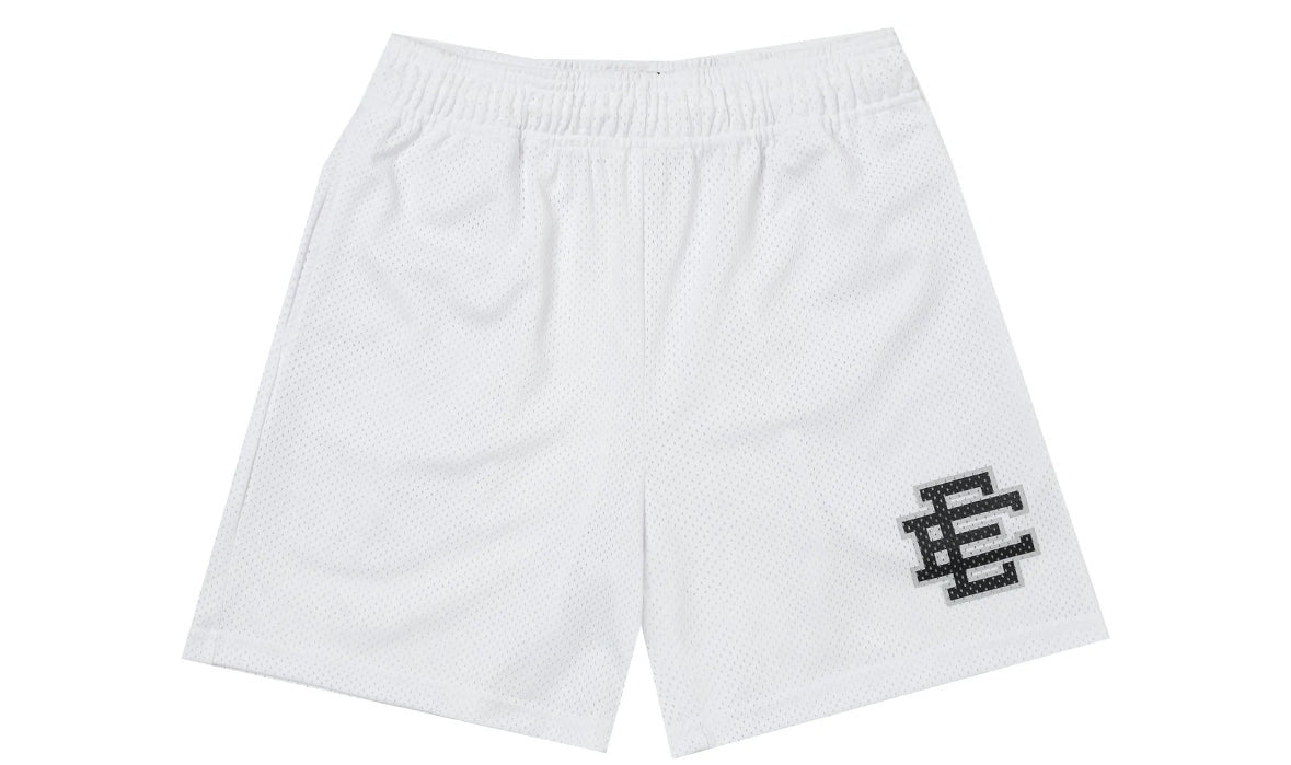 Eric Emanuel Basic White/Black Shorts