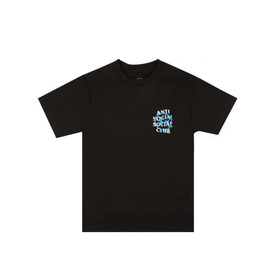 Anti Social Social Club x Fragment Design Blue Bolt Black Tee