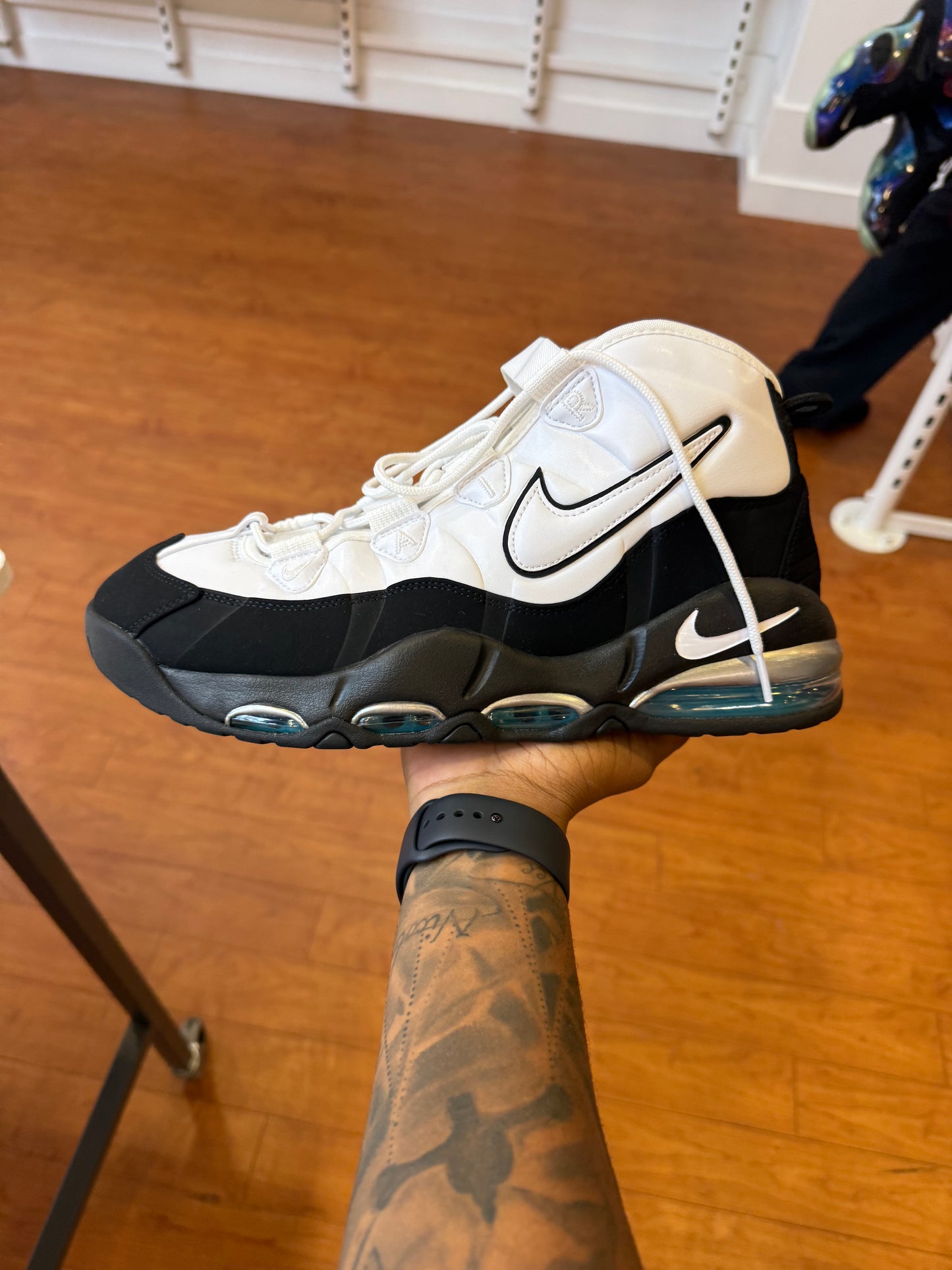 Air Max Tempo White Black Teal (Used)
