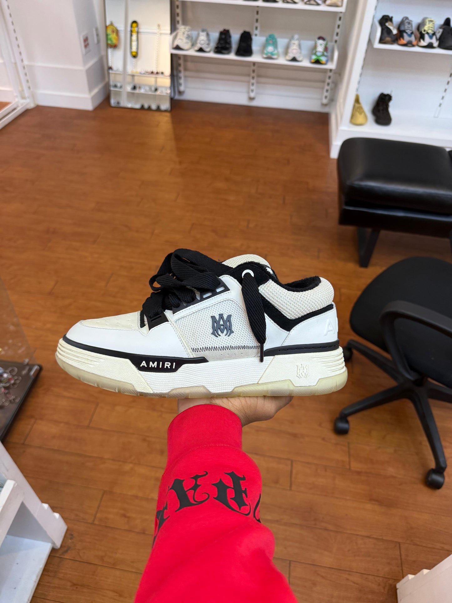 Amiri MA-1 White Black (Used)