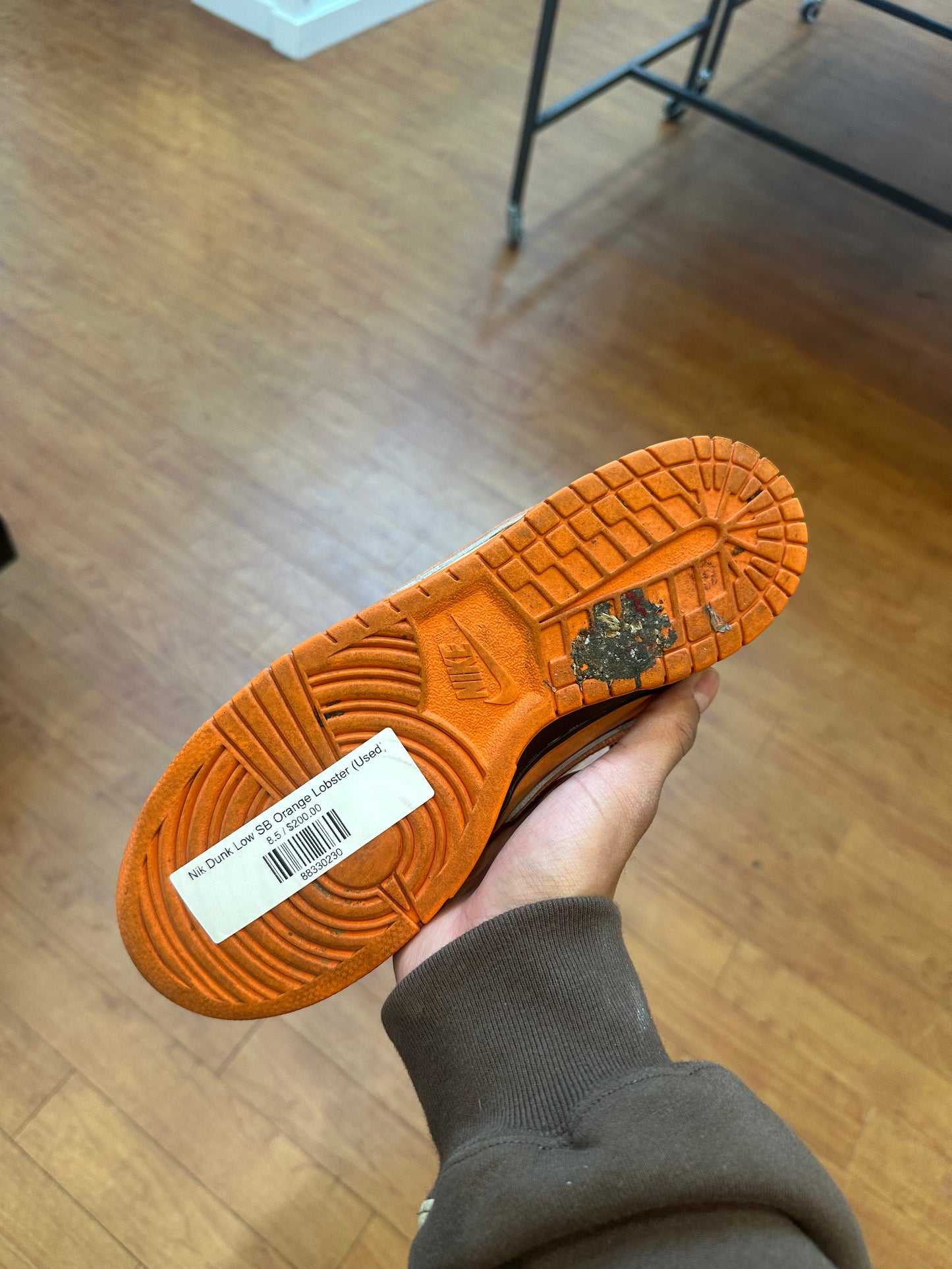 Nik Dunk Low SB Orange Lobster (Used)