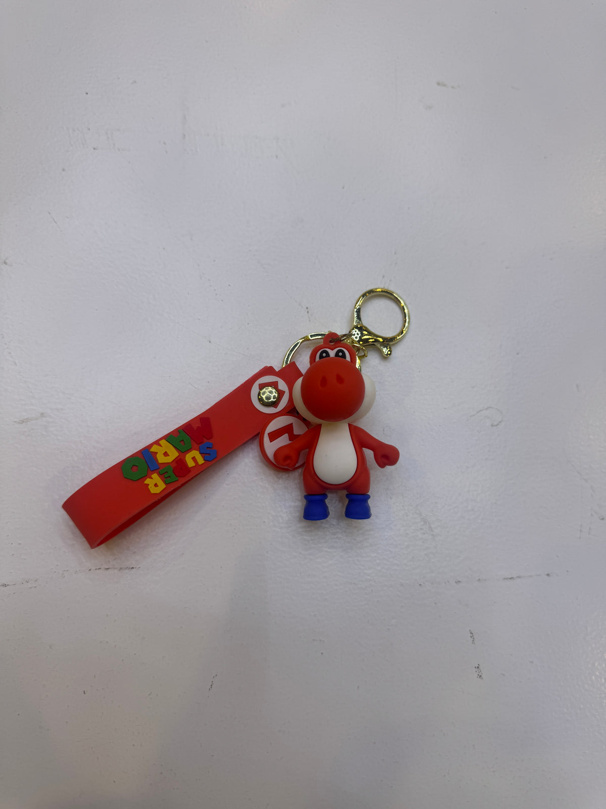 Red Yoshi Keychain