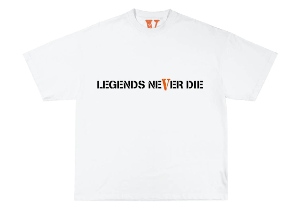 Vlone Juice Wrld Vlone White Tee