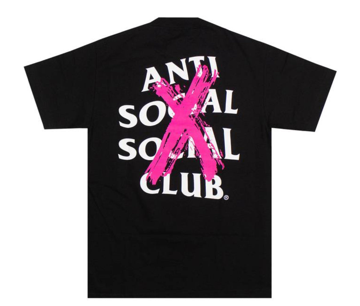 Anti Social Social Club Cancelled Black Tee