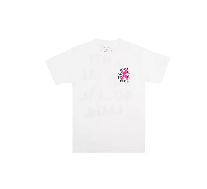 Anti Social Social Club Cancelled White Tee