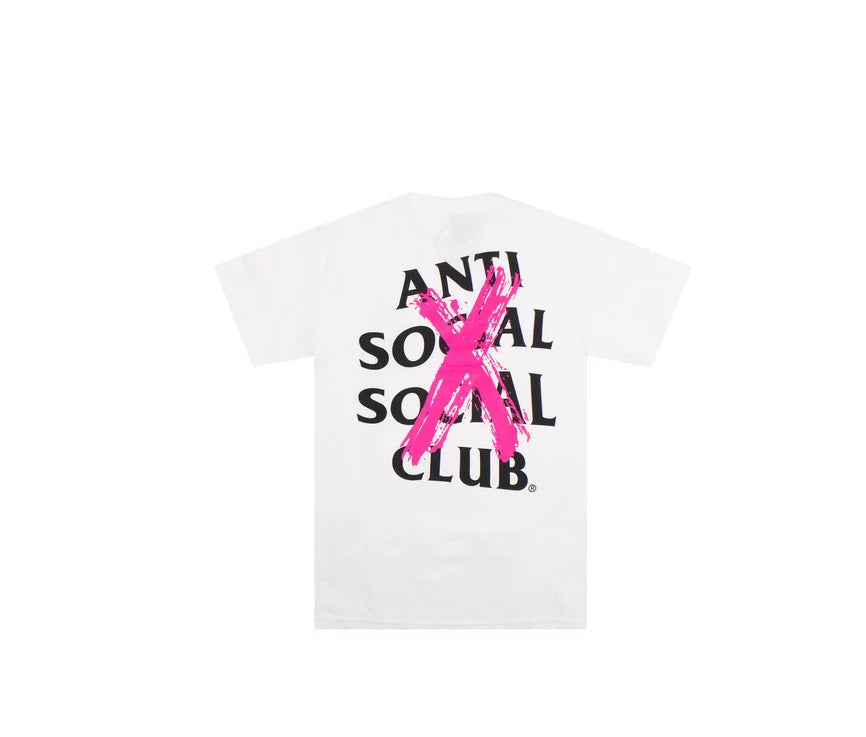 Anti Social Social Club Cancelled White Tee