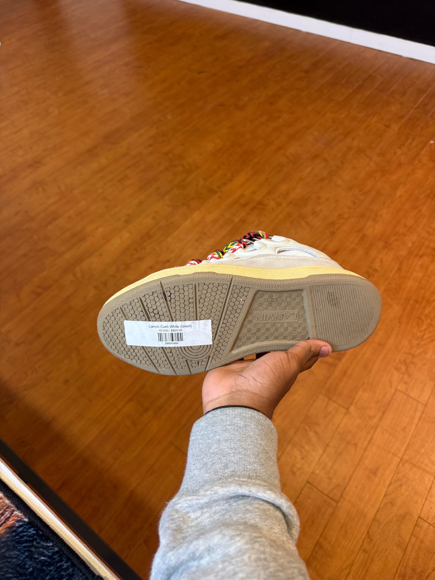 Lanvin Curb White (Used)