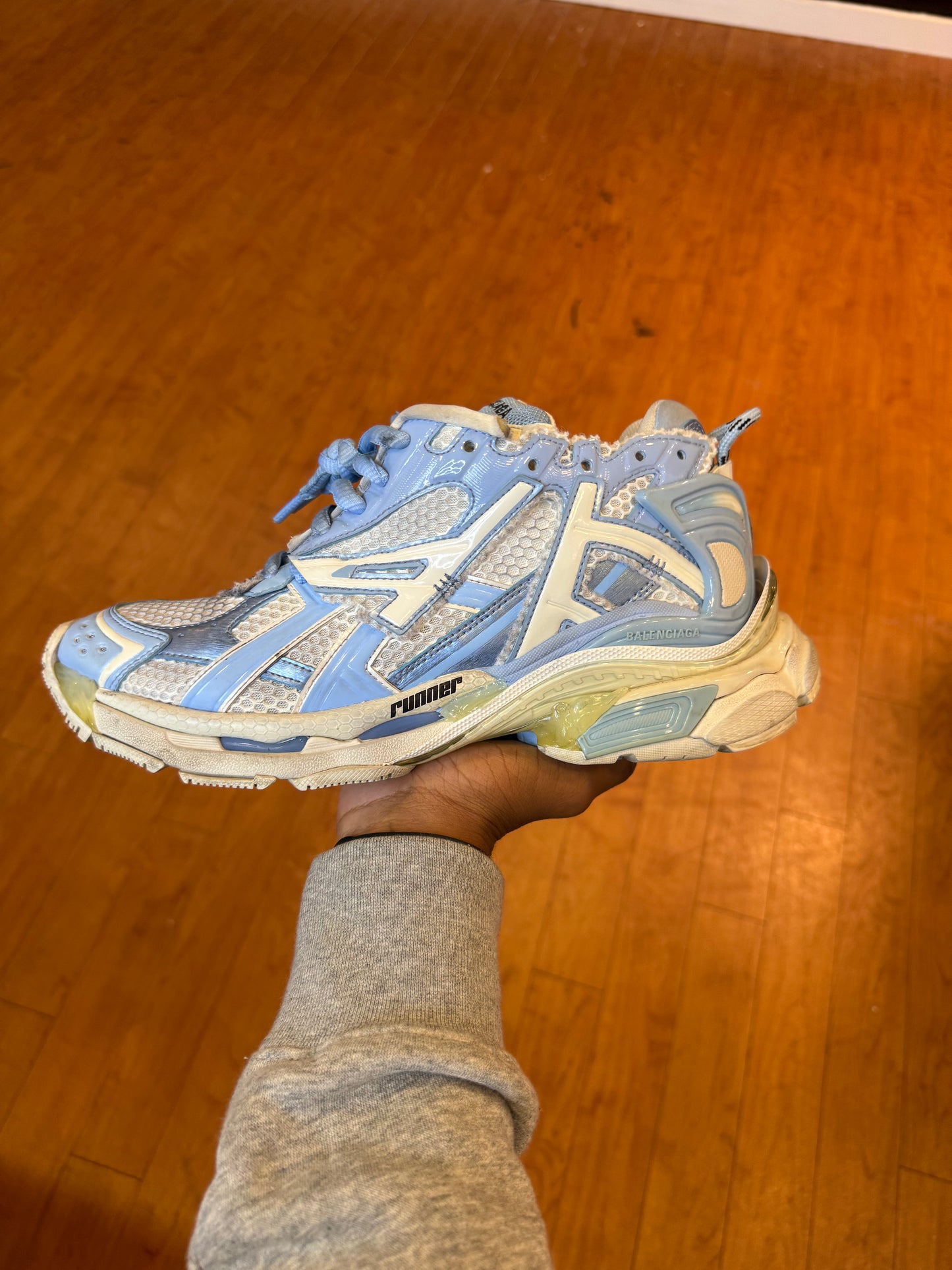 Balenciaga Light Blue Runner (Used)