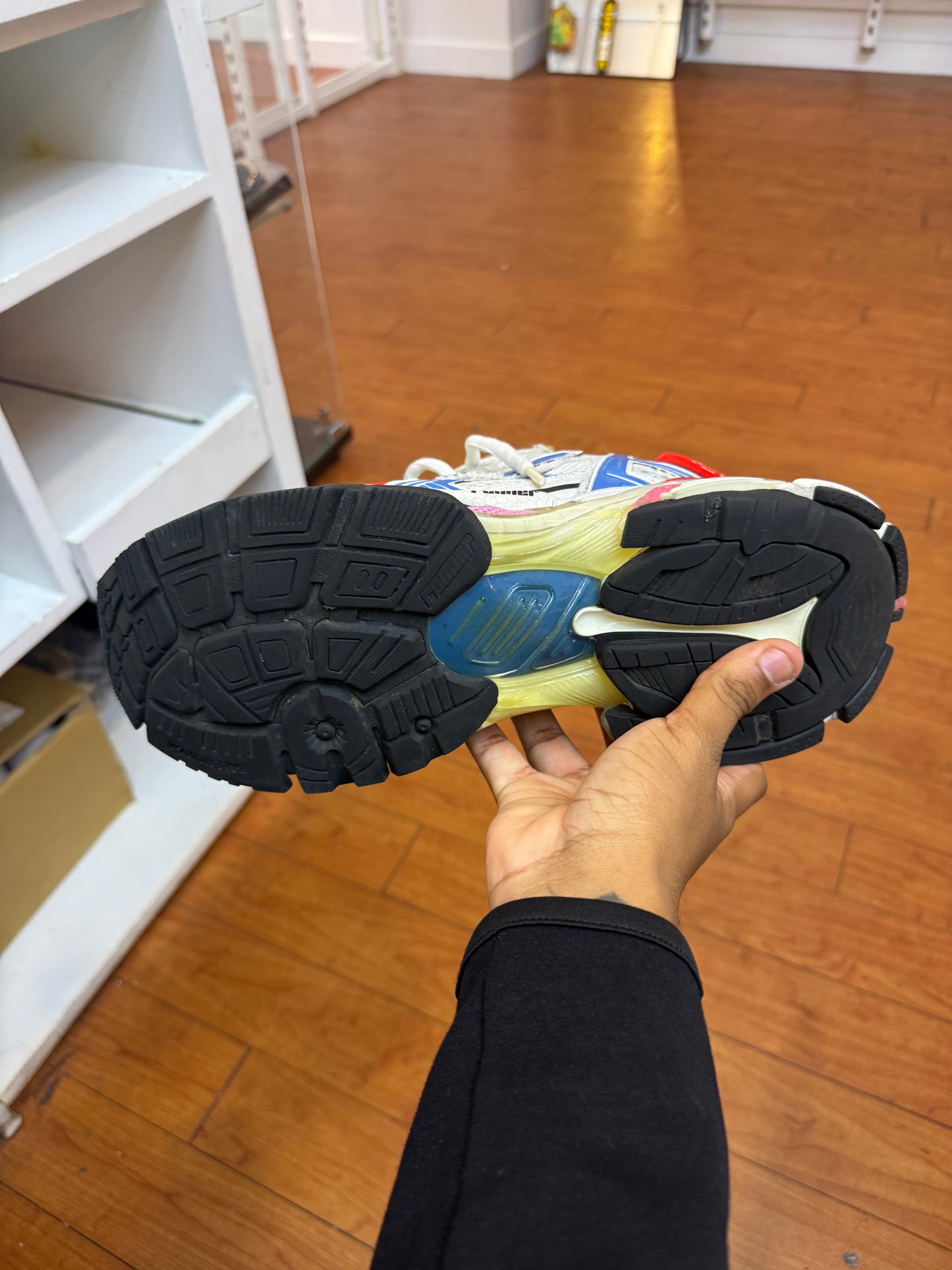 Balenciaga Runner White Red Blue Pink (Used)