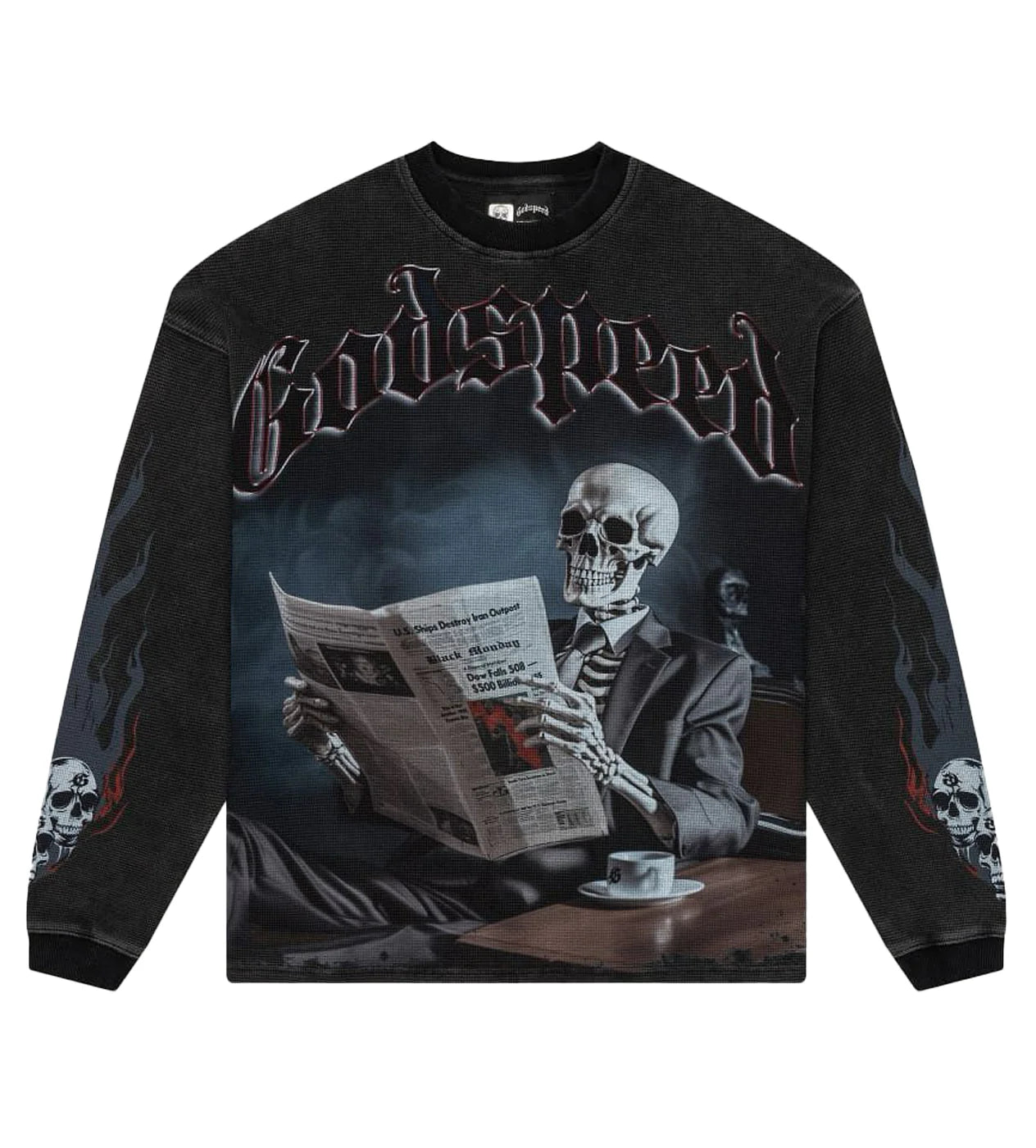 Godspeed Black Monday LS Grey Thermal