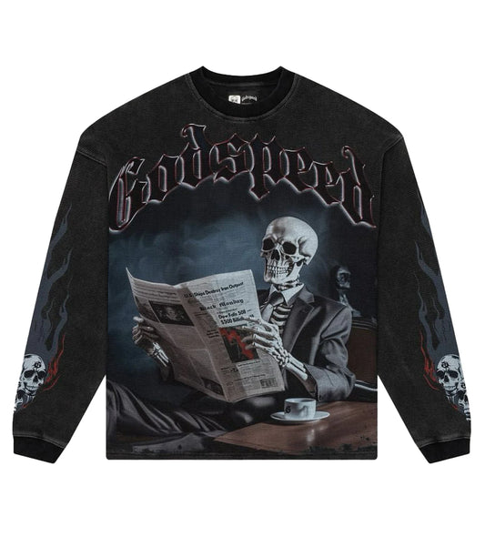 Godspeed Black Monday LS Grey Thermal