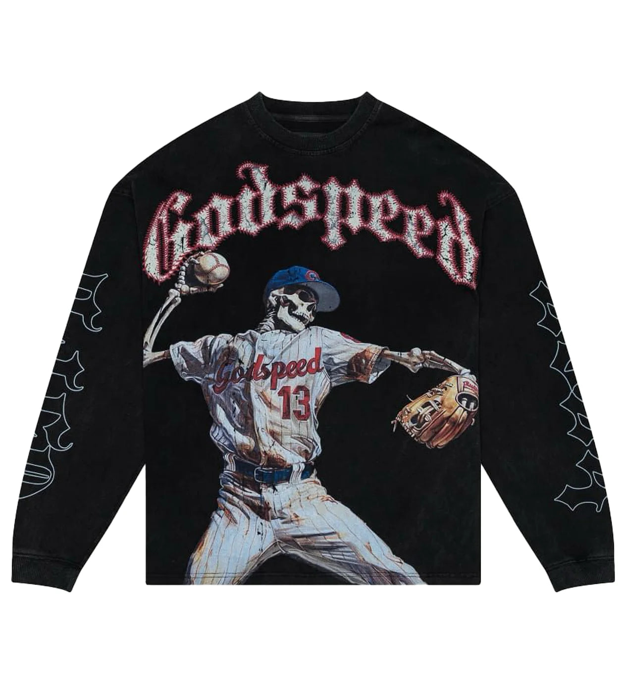 GodSpeed Strike Out Black Long Sleeve