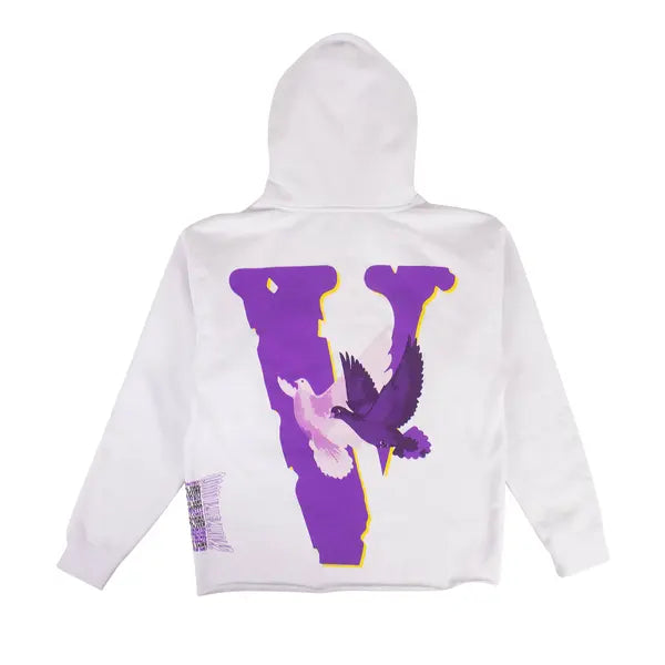 Vlone x Nav Doves Good Intentions White Hoodie