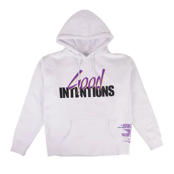 Vlone x Nav Doves Good Intentions White Hoodie