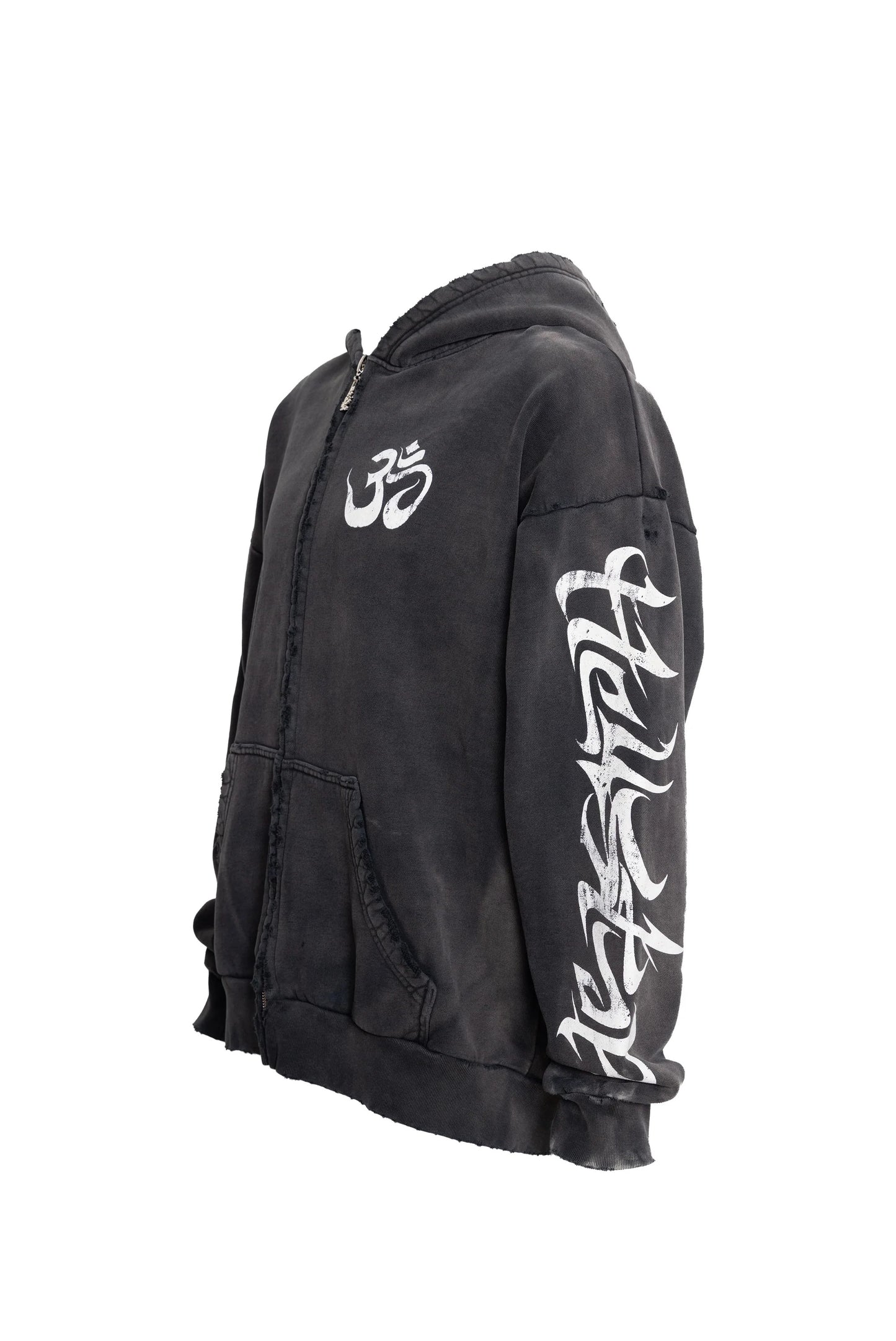 Hellstar Ohm Zip-Up Hoodie