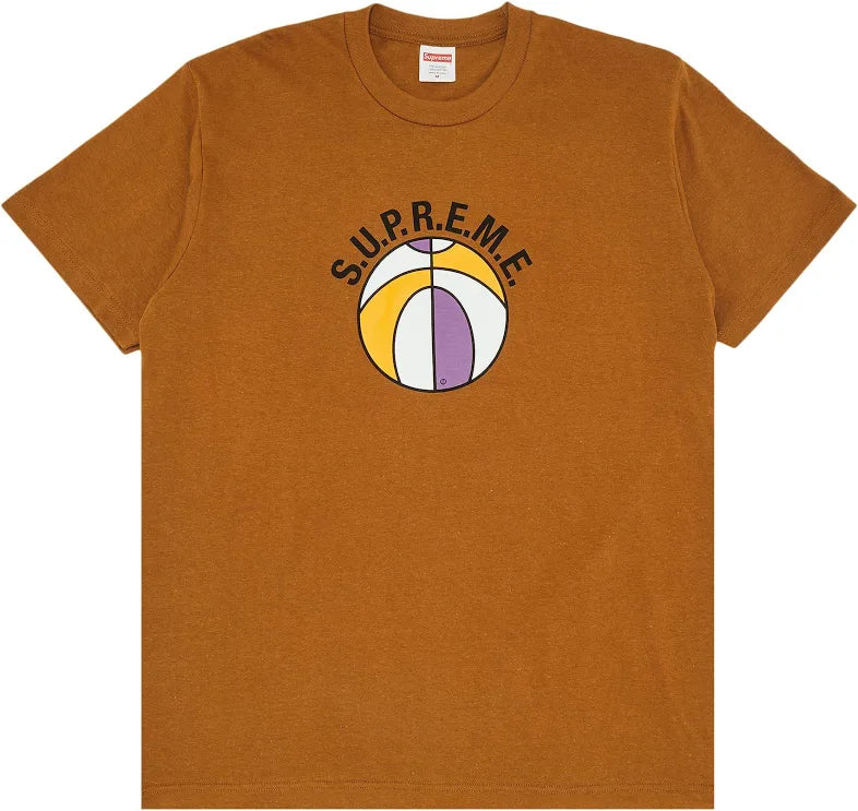 Supreme League Tee Light Brown