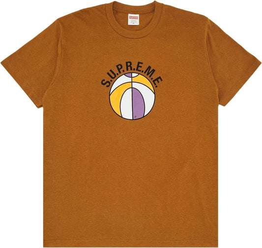 Supreme League Tee Light Brown