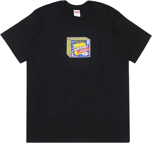 Supreme Cheese Tee Black