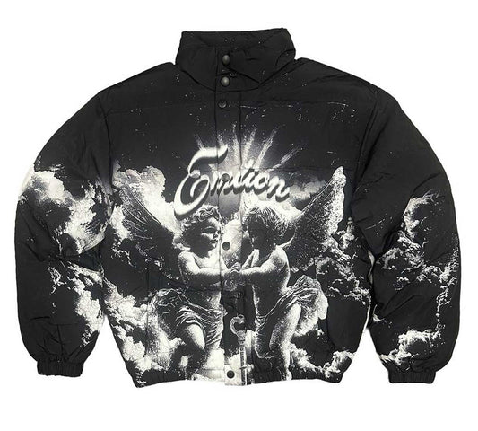 Mixed Emotion Cloud Puffer Jacket