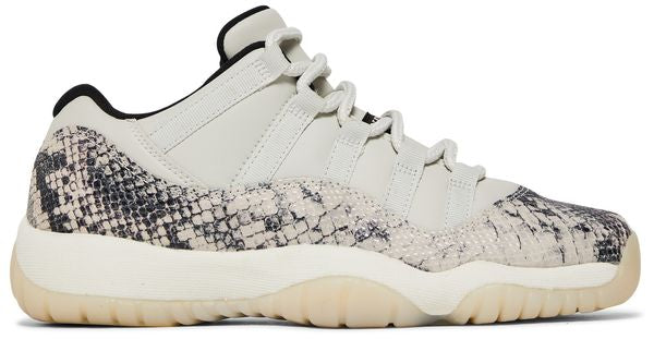 Jordan 11 Low Light Bone SnakeSkin GS (Used)