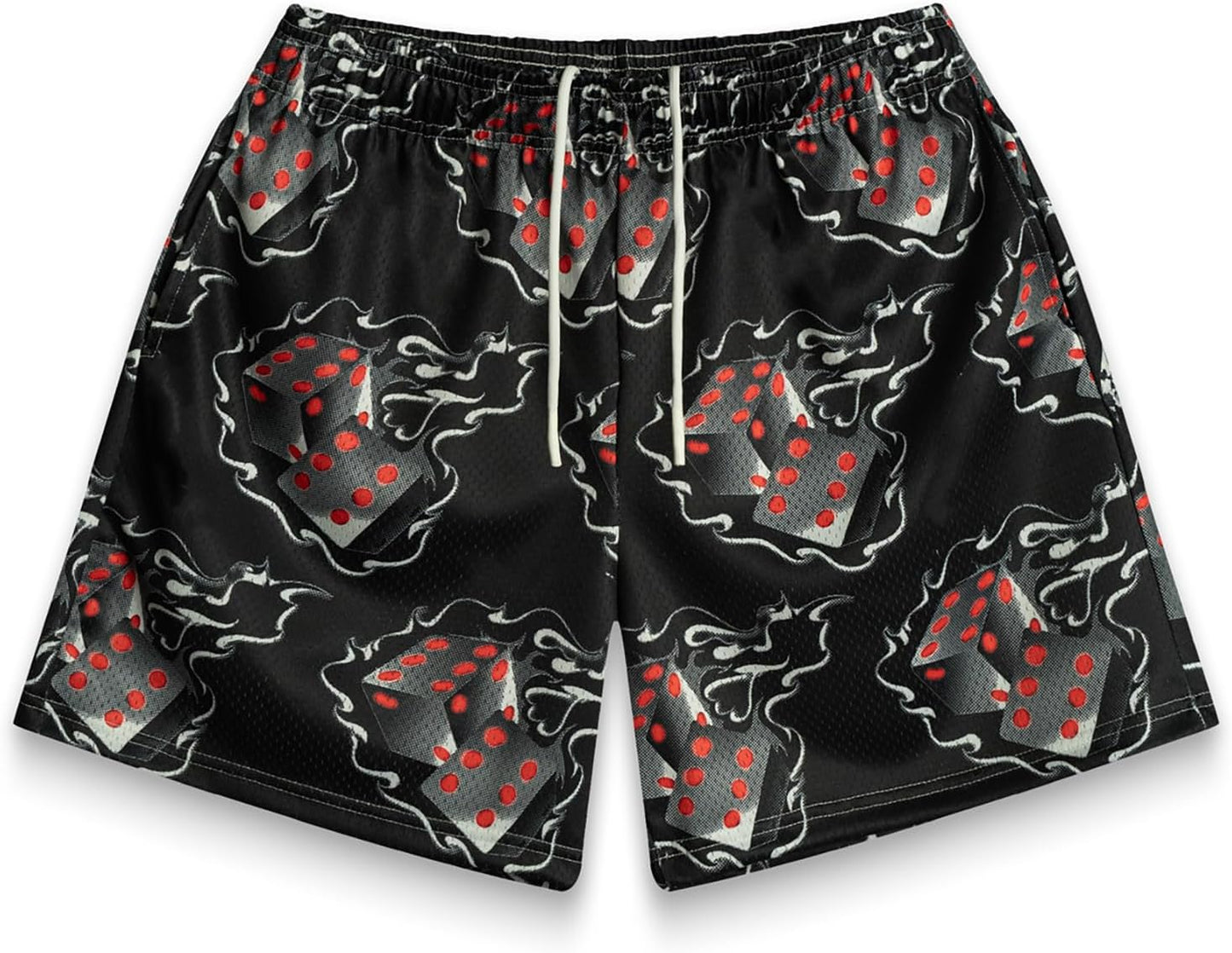 Bravest Studios Dice Black Shorts