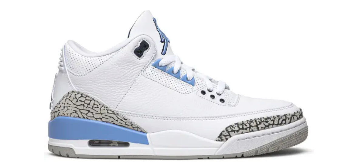 Jordan 3 UNC (Used)