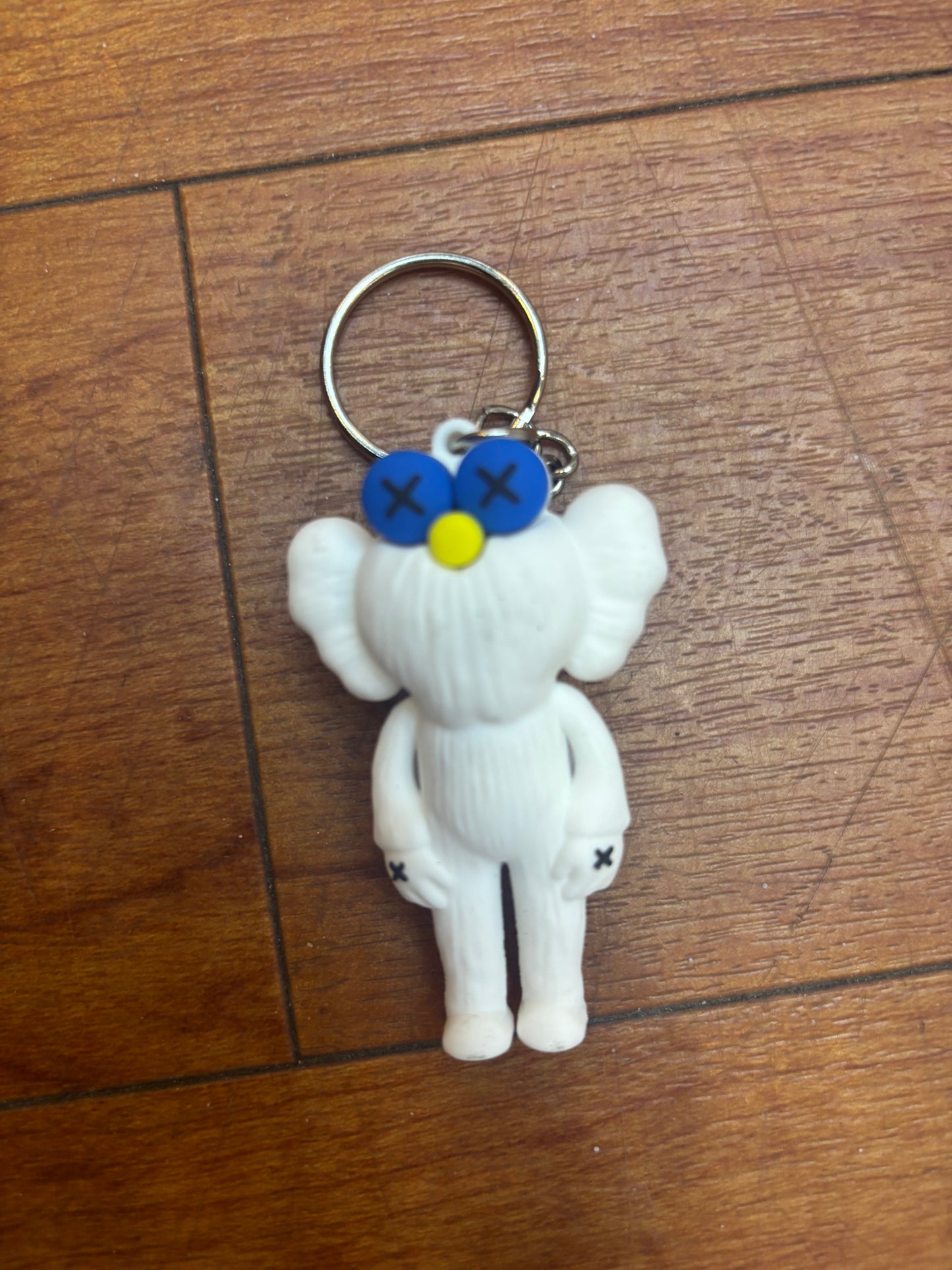 Kaws Elmo White Keychain