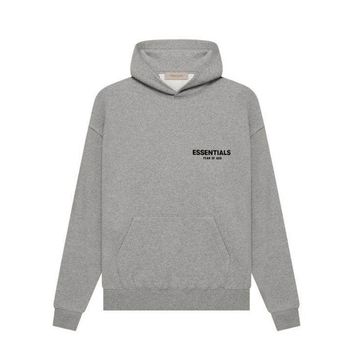 Essentials Dark Oatmeal Hoodie (Used)