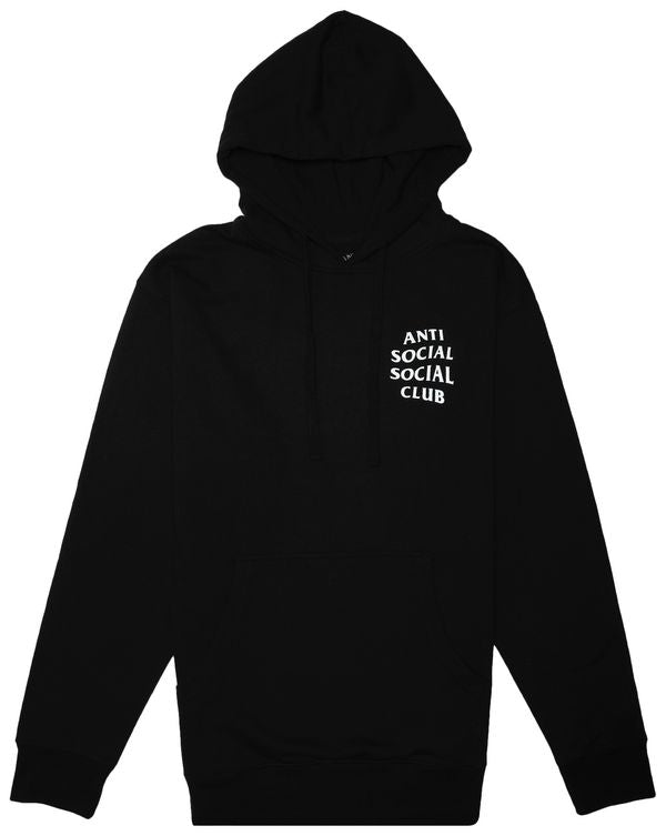 Anti Social Club Mind Games Hoodie Black