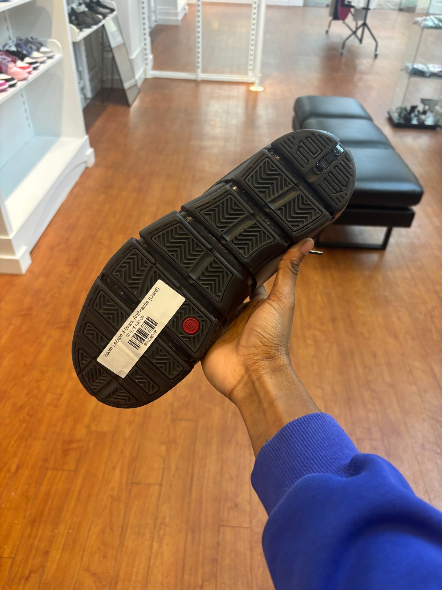 Zoom LeBron 4 Black Anthracite (Used)