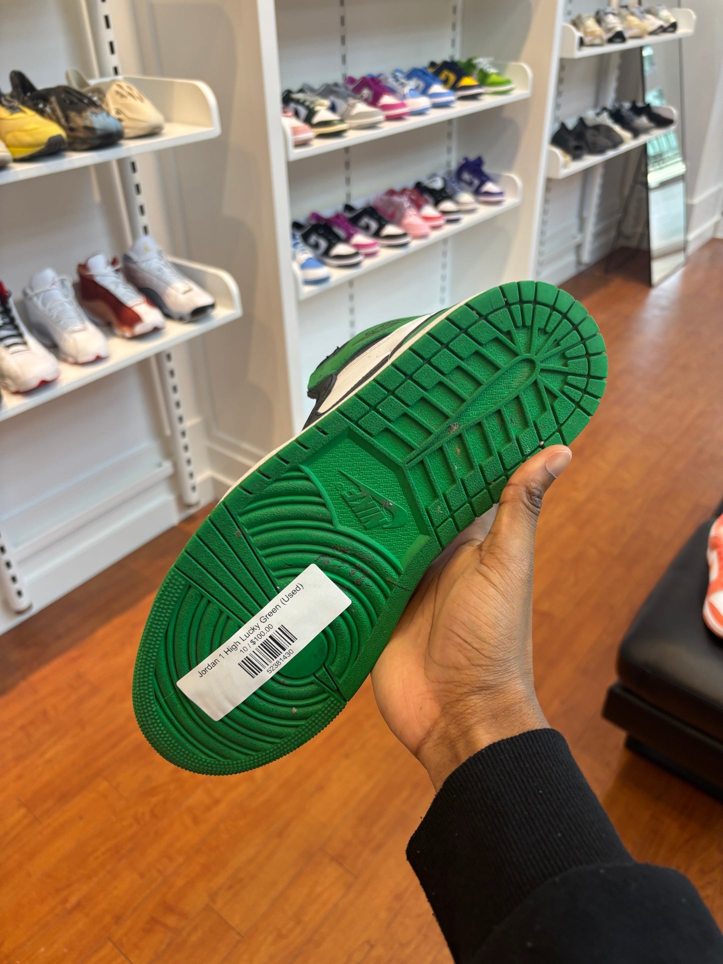 Jordan 1 High Lucky Green (Used)