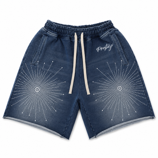 Prestige Star Rhinestone Blue Shorts
