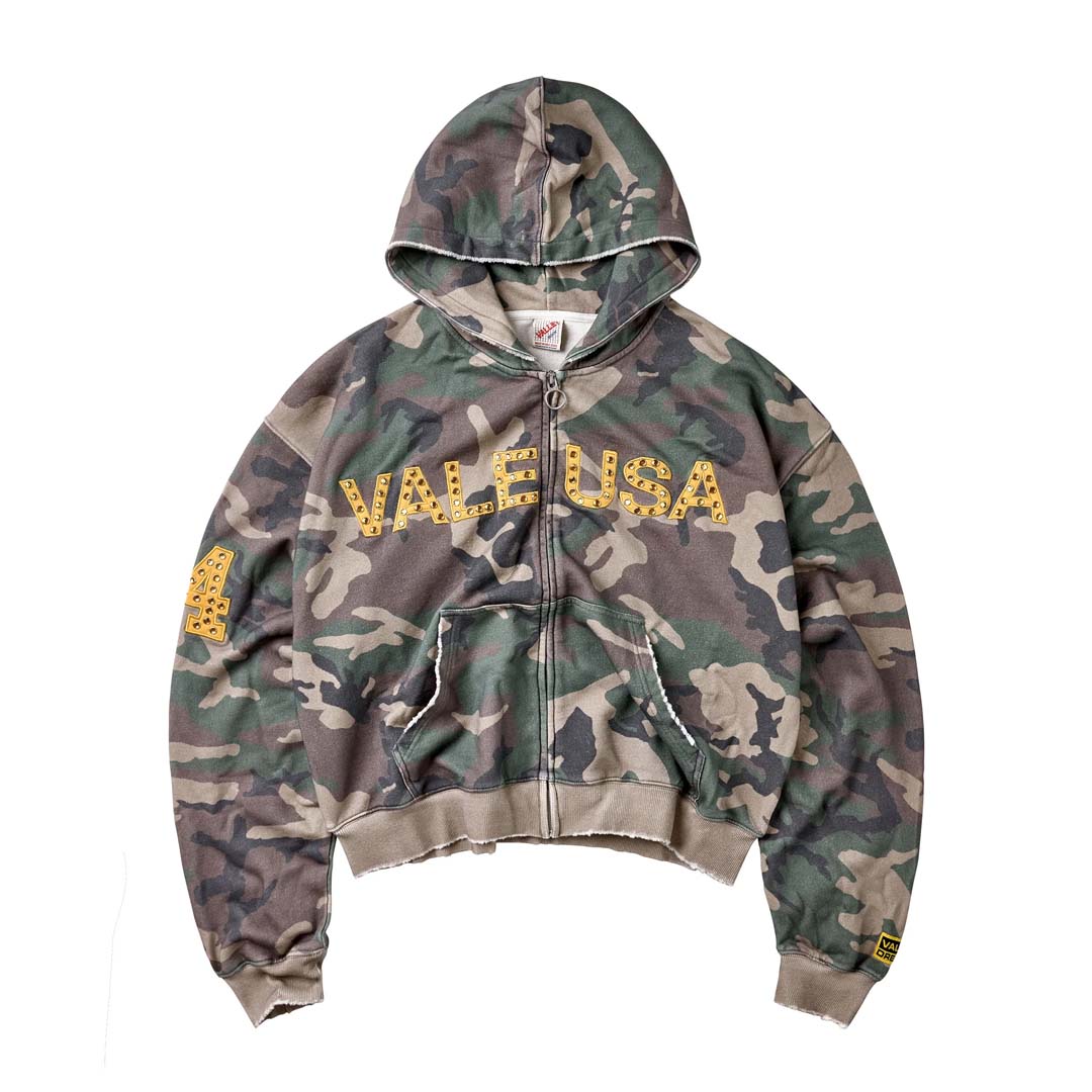 Vale Forever Camo Zip Up